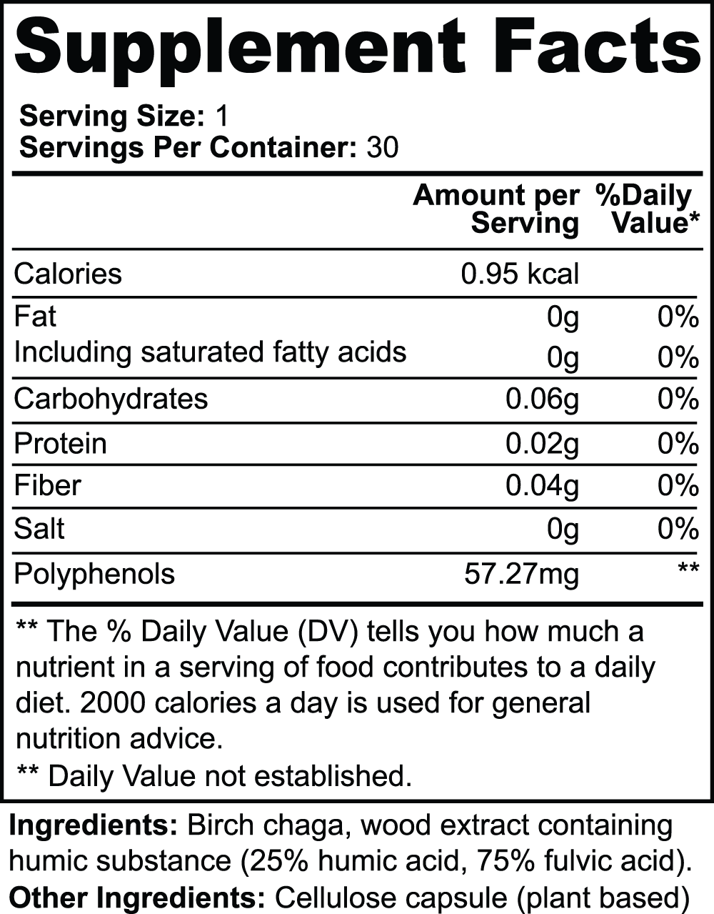 MAX CHAGA (Birch Chaga Microbiome)